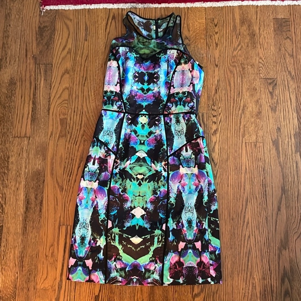 NEW with tags Milly of New York Mesh Racer Dress - Picture 2 of 4
